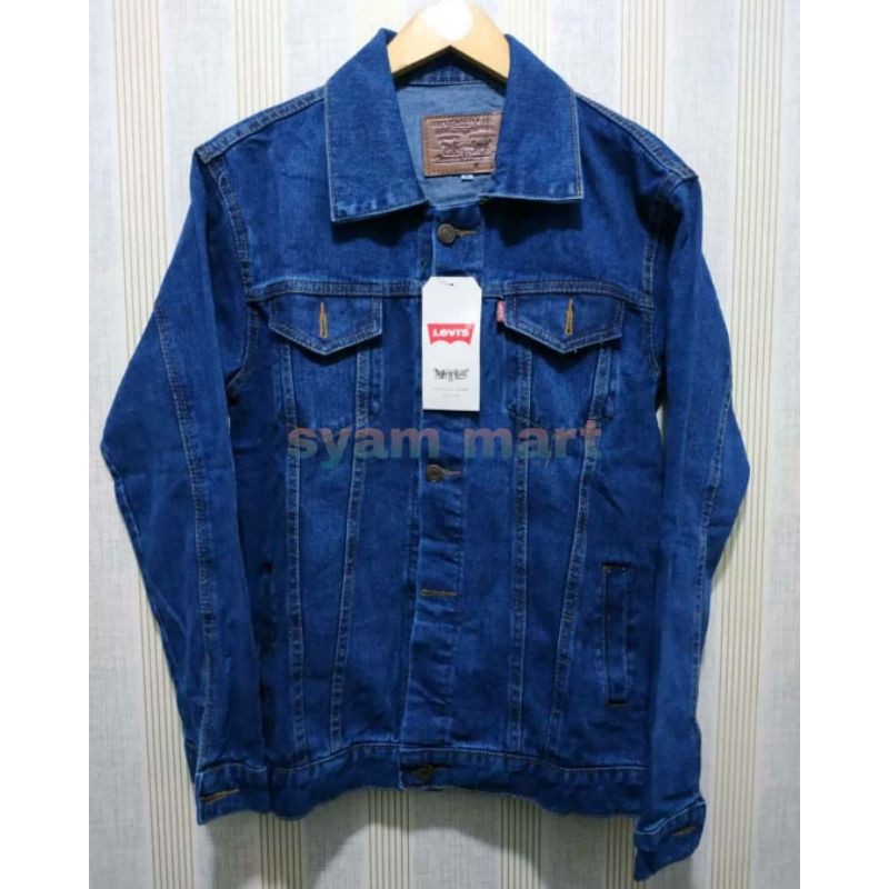 JAKET JEANS PRIA/ JACKET DISTRO / JAKET COWO ITEM BEST SELLER PREMIUM MURAH