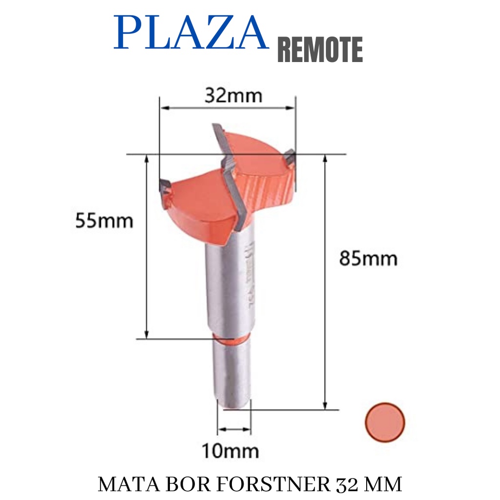 Forstner Bit MATA BOR Pelubang KAYU Engsel SENDOK drill bit 32 MM