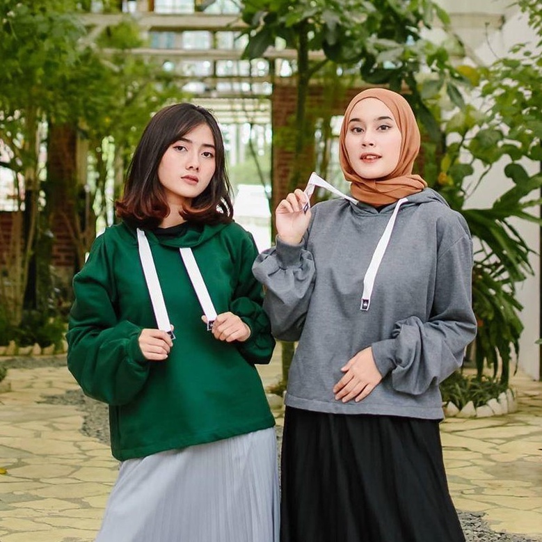 Crop Ella l Sweater Crop Wanita l Pusat Sweater Tebaru