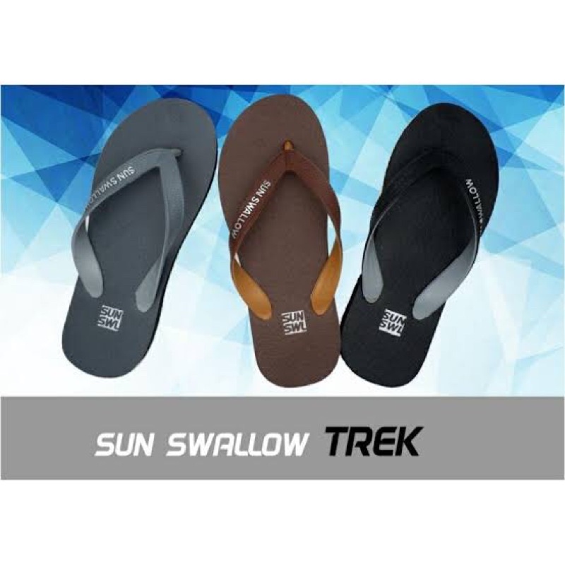 SunSwallow TREK Premium Sandal Japit Pria