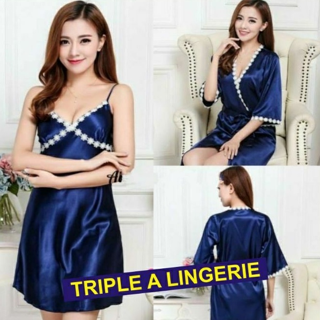 Baju Tidur Inner Outer Murah SW077BD
