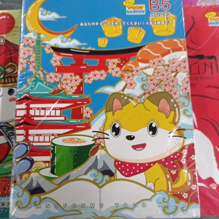 

(XuB➲) ⭐️ VISION BUKU TULIS KAMPUS B5 42 LEMBAR ISI 6 PCS/ BUKU TULIS BIG BOSS CAMPUS 36 LEMBAR //Ready stok