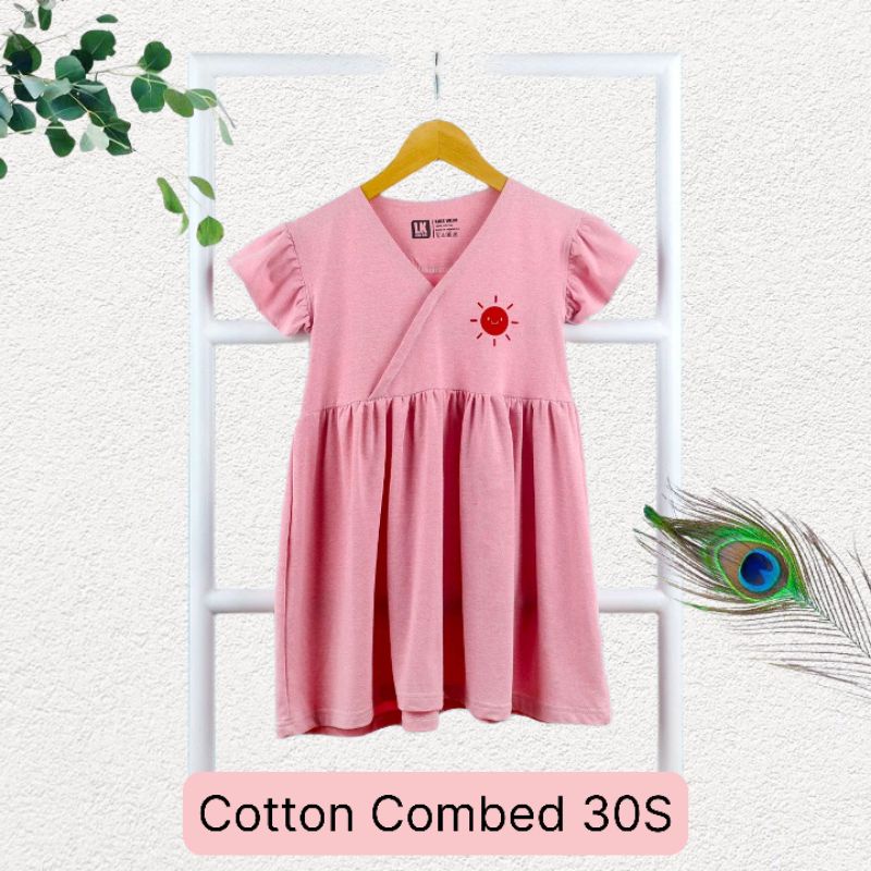 Pakaian Dress Anak Kimono Perempuan 1-6 tahun Terbaru Motif  benda langit Baju Anak Wanita Kekinian 