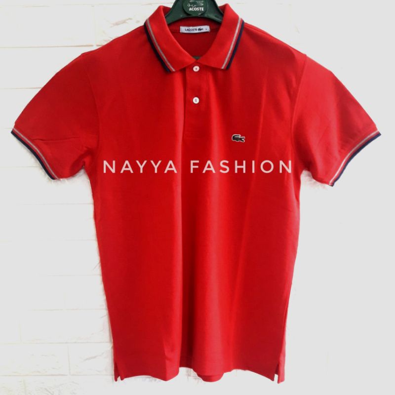 Kaos Polo Pria / Kaos Polo / Polo Premium Lacos  / Kaos Kerah Pria Branded Premium
