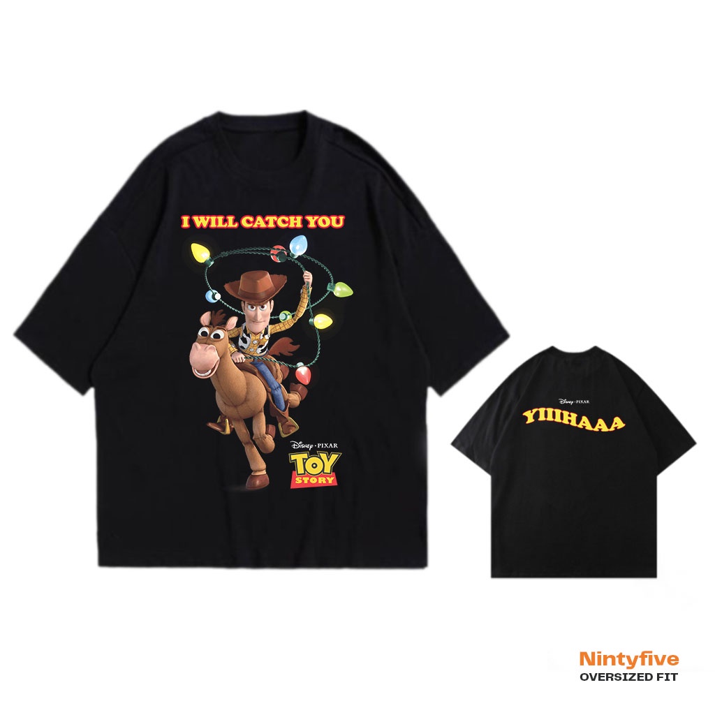 Kaos Toy Story Woody Oversized Tee