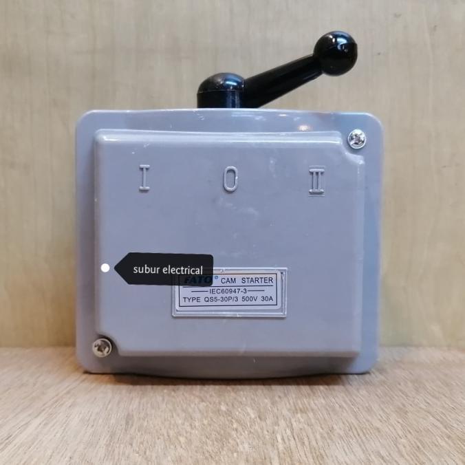 ohm saklar GZ 3 pole 30A ohm saklar genset tuas cam stater terlaris