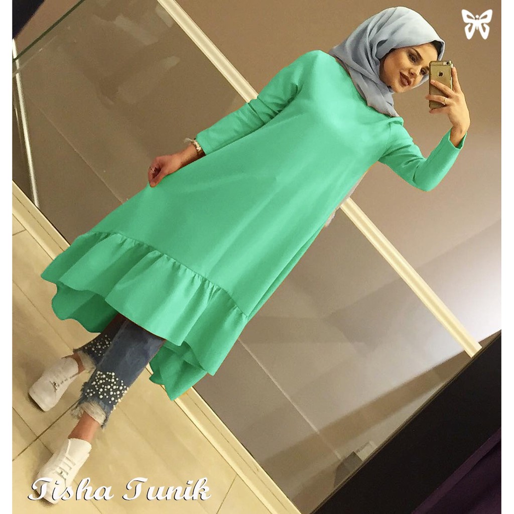 HOPYLOVY - Tisha Tunik Bahan Vaganza