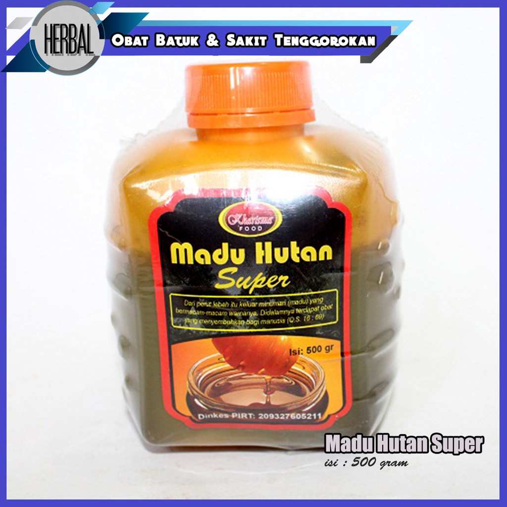 

Madu Hutan Super 500 gram