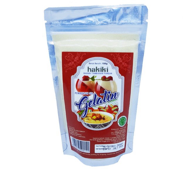 

Hakiki Gelatin 100 gr