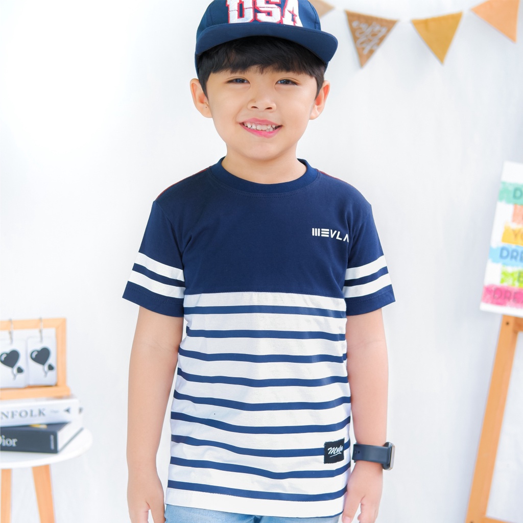 Kaos Anak Laki Laki  Original Premium Branded | Dexton - Mevla Kids