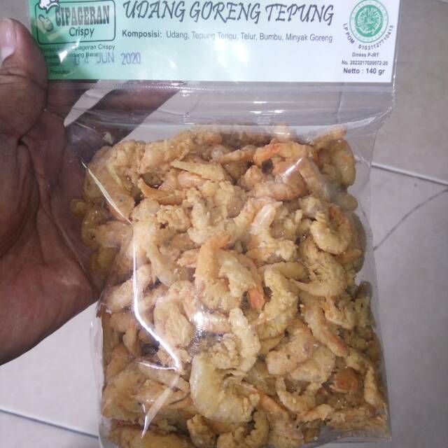 

Cipageran crispy udang goreng