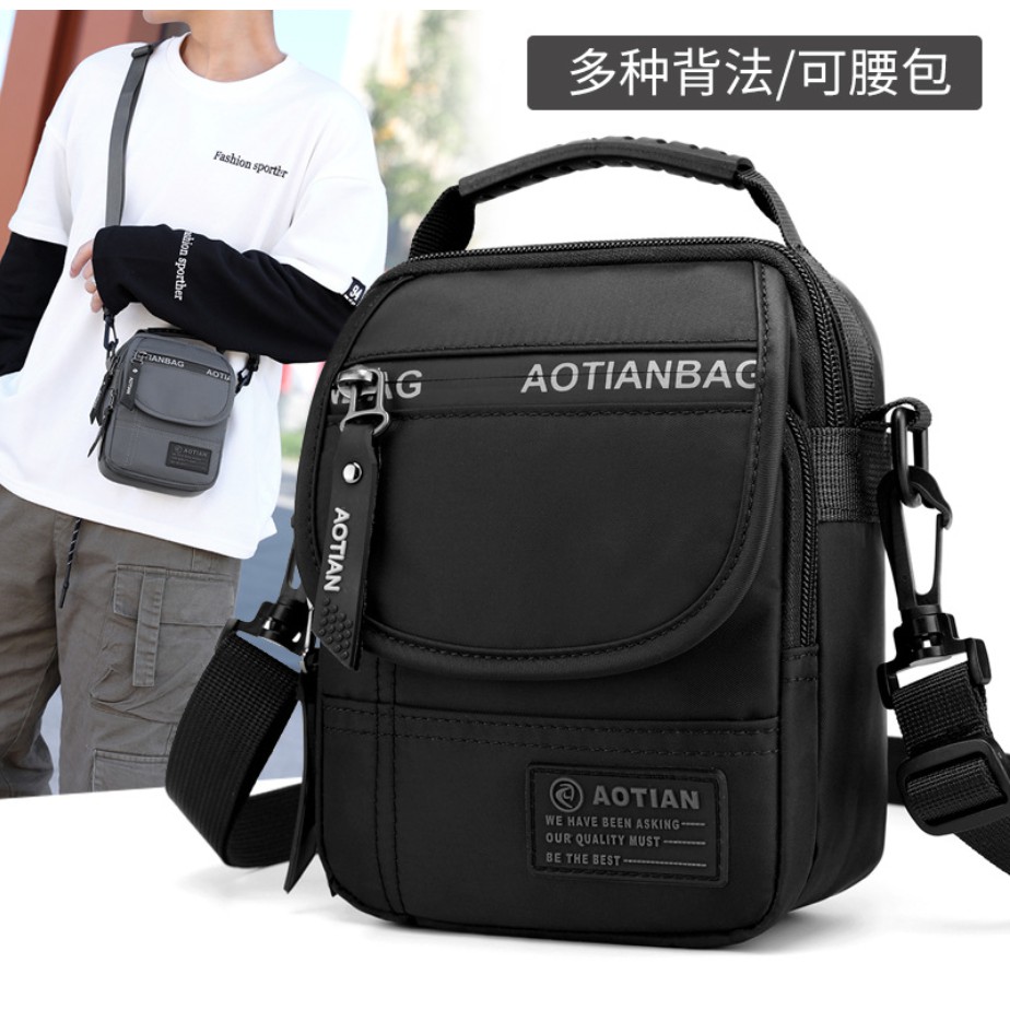 Tas Selempang Hp Multifungsi Waistbag Tas Pria Pinggang AOTIAN NJ125