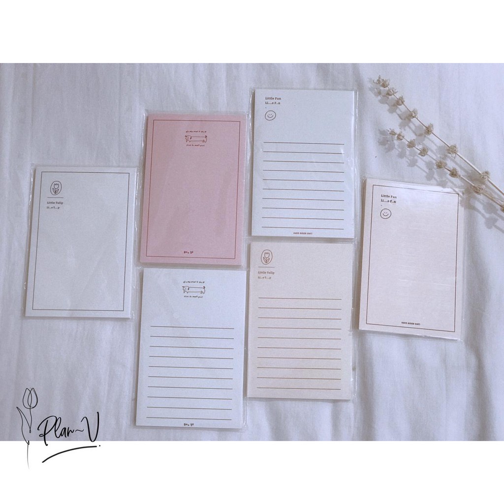 

《PLAN-V》30 LEMBAR HAVE GOOD DAY MEMO PAD | STICKY MEMO | AESTHETIC MEMO