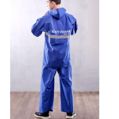 Bagus Dipakai.. JAS HUJAN MOTOR EXTRIME Original Pria dan Wanita setelan | Jas hujan Axio | Jas huja