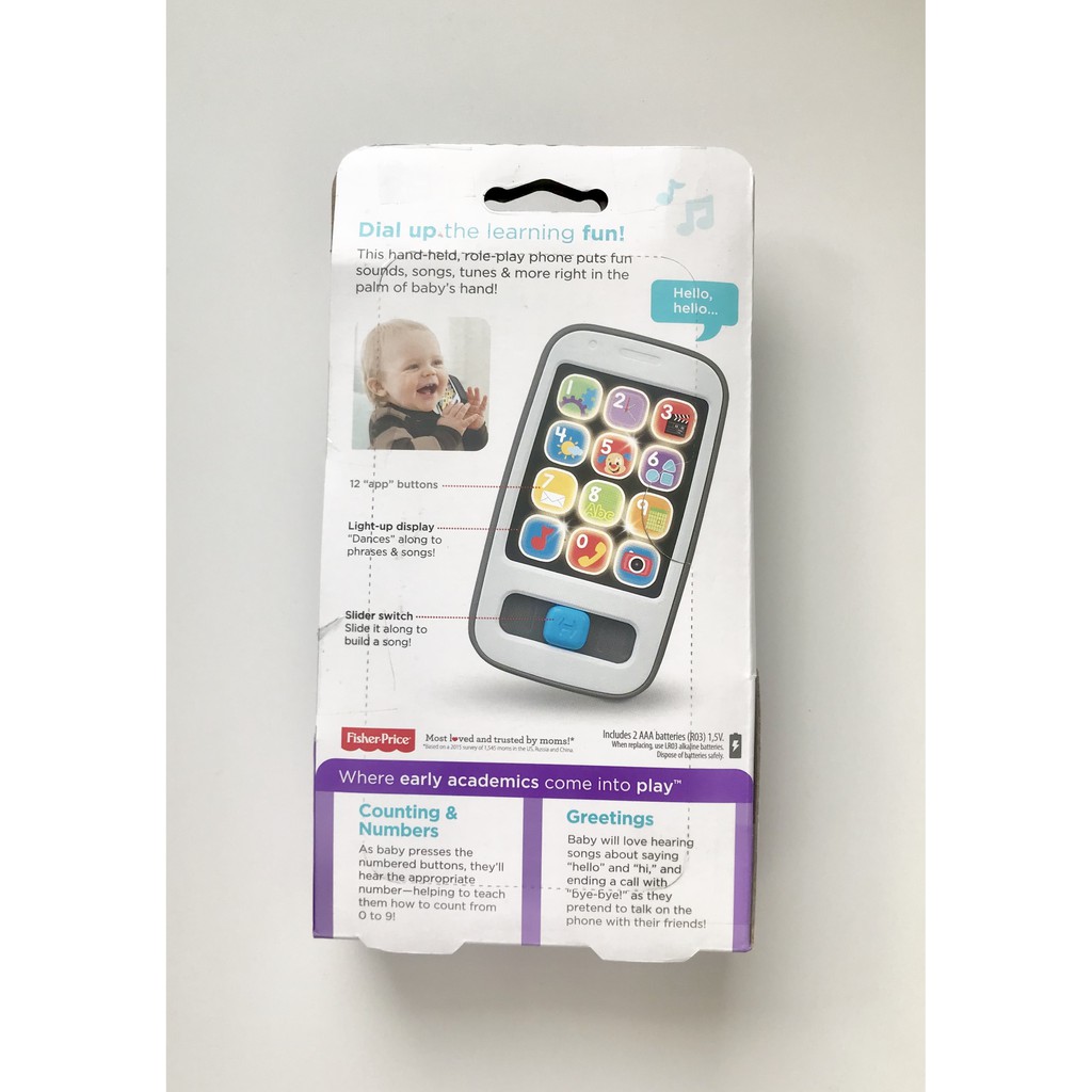 TERBATAS!\n Fisher Price Laugh and Learn Smart Phone - BRAND NEW