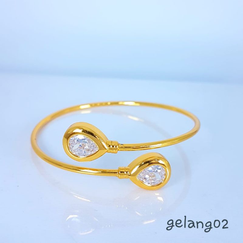 Gelang tangan xuping berlapis emas24k (Lx19)