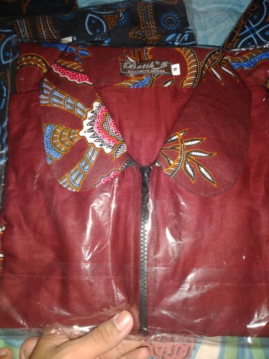 Bswart Batik Hrb026 Kenongo Hem Pendek Padi Pekalongan M L Xl Batik Pria Murah Modern Grosir