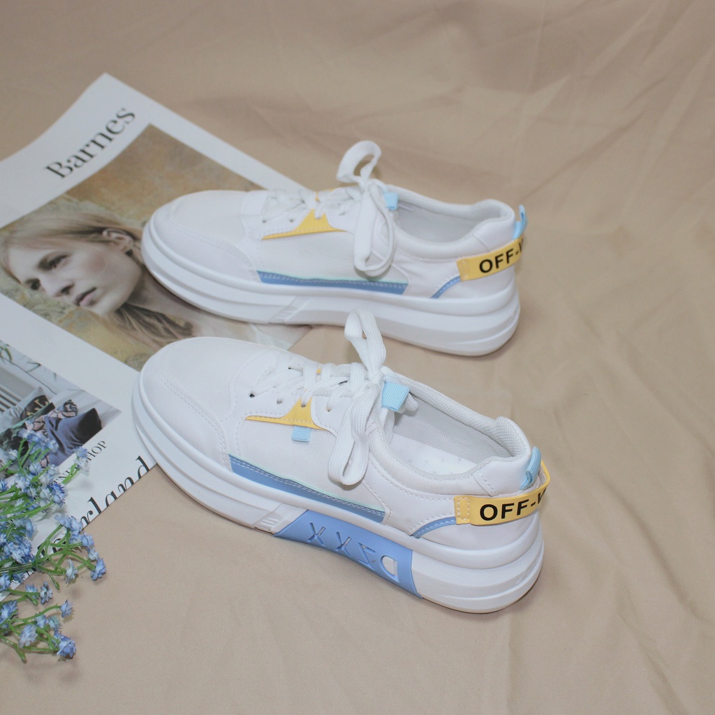 Free Box Sepatu Sneakers Wanita NS512 Sepatu Jakarta Sneakers Import Termurah