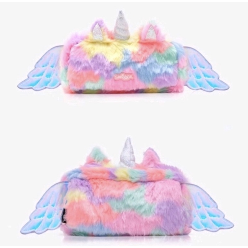 

jojokids - smiggle pencil case fluffy / tempat pensil smiggle unicorn original
