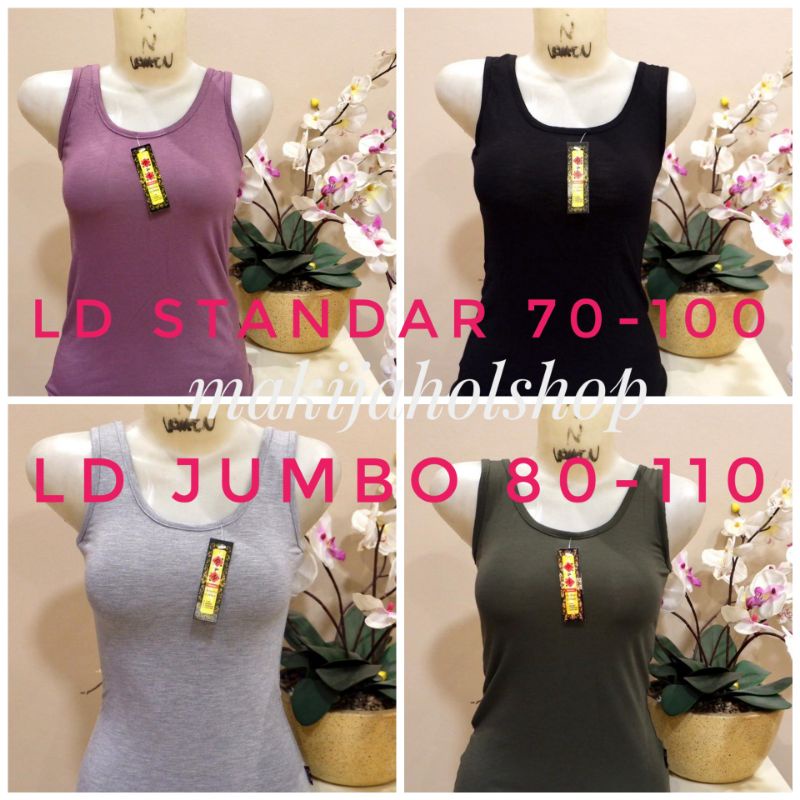 TANKTOP SPANDEK standar 70-100 jumbo 80-110