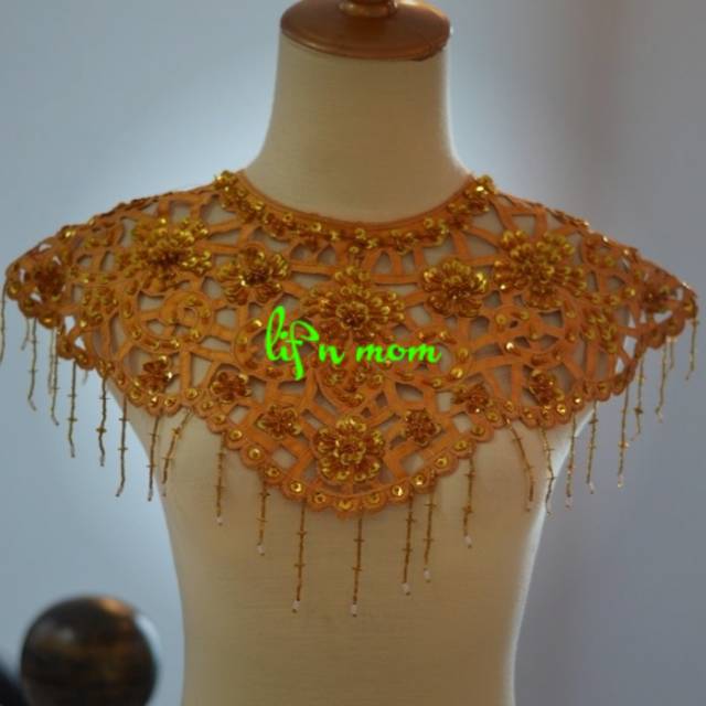 Aksesoris dada # teratai dada # hiasan dada