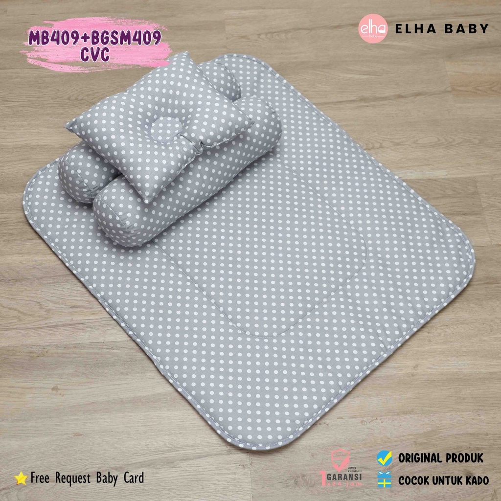 Elhababy Matras Bayi Terlaris Perlak Bayi Kado Bayi Baru Lahir MBG 017 Newborn Baby Kado Bayi-409