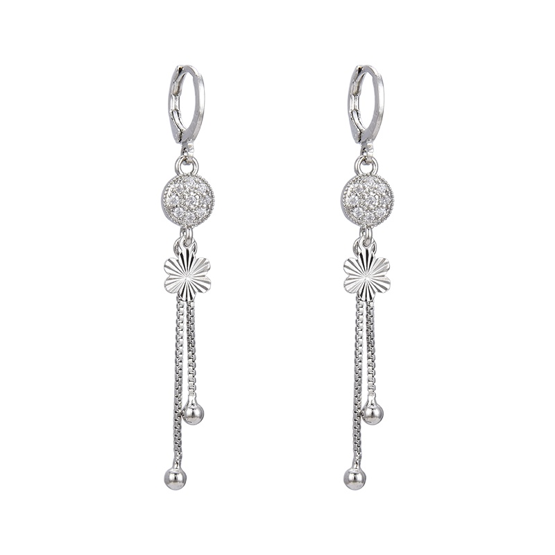 anting titanium wanita emas muda anti karat dewasa tusuk korea asli panjang dan luntur korea style selamanya dewasa 120-129e-123e