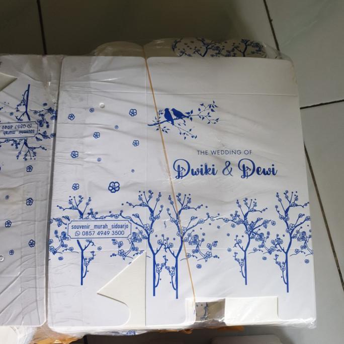 On Sale Box Mangkok Besar / Papebox Mangkok putih polos Spesial