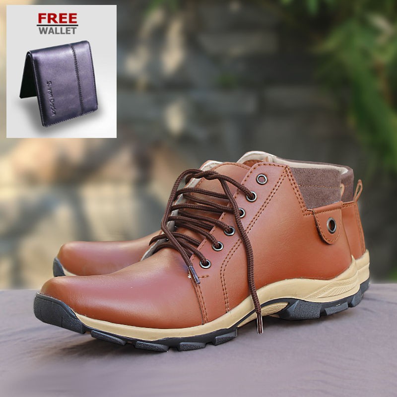 Sepatu Casual Pria Sepatu Kasual Boots Sepatu Casual Boot Sepatu Boot Bot Bots Pria D-WR022T