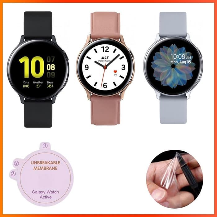 TBI Anti Gores Samsung Galaxy Watch Active 2 2019 40mm 44mm Screen Protection