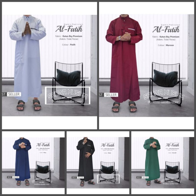 Jubah Gamis pria premium jubah gamis arab