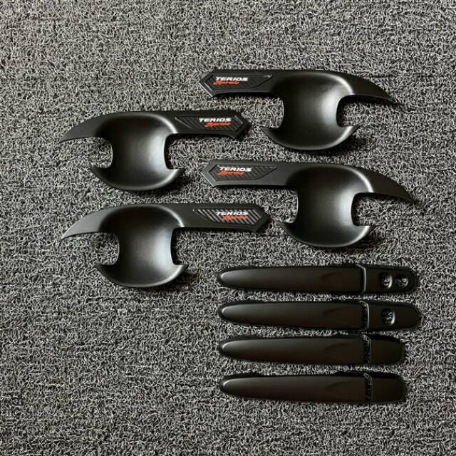 Paket Outer Handle Terios Door Handle Mangkok Outer All New Terios 2018 hitam black doff