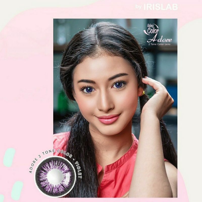 Softlens LIVING COLOR ADORE 14.4 MM by IRISLAB / WARNA