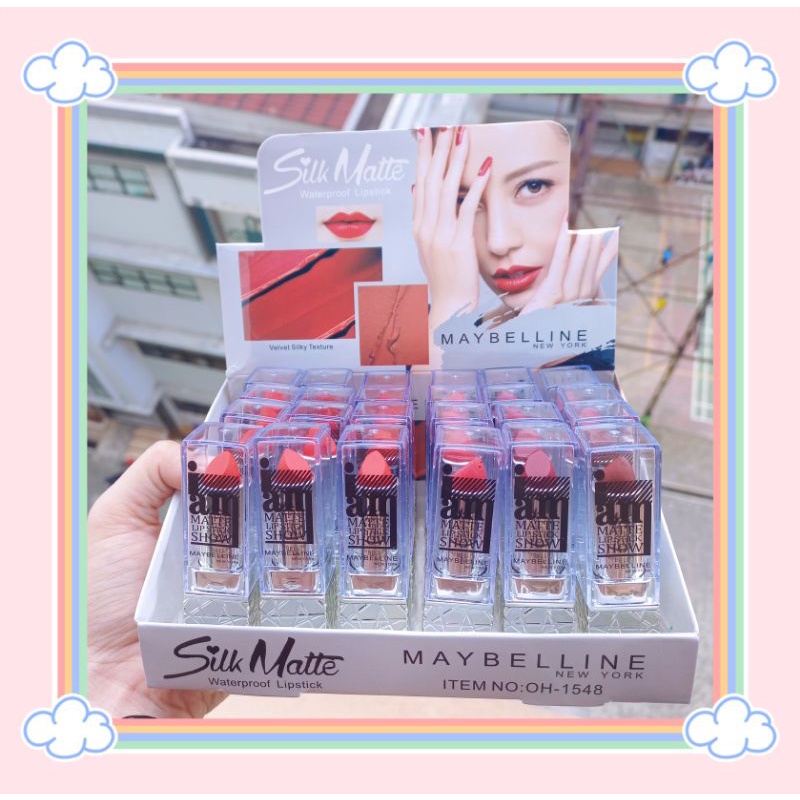 PROMO PER12PCS!!!LIPSTIK MATTE MAYBELLINE ZG-0500/OH-1546