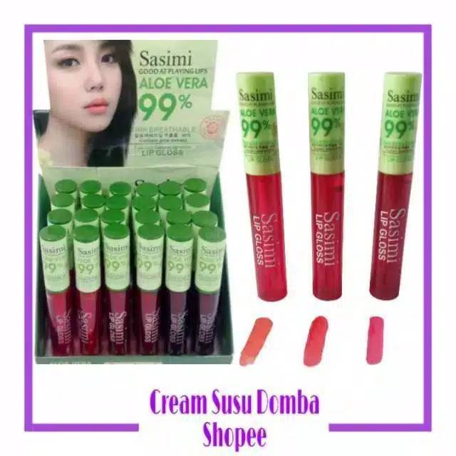 Lipstik aloevera sasimi original