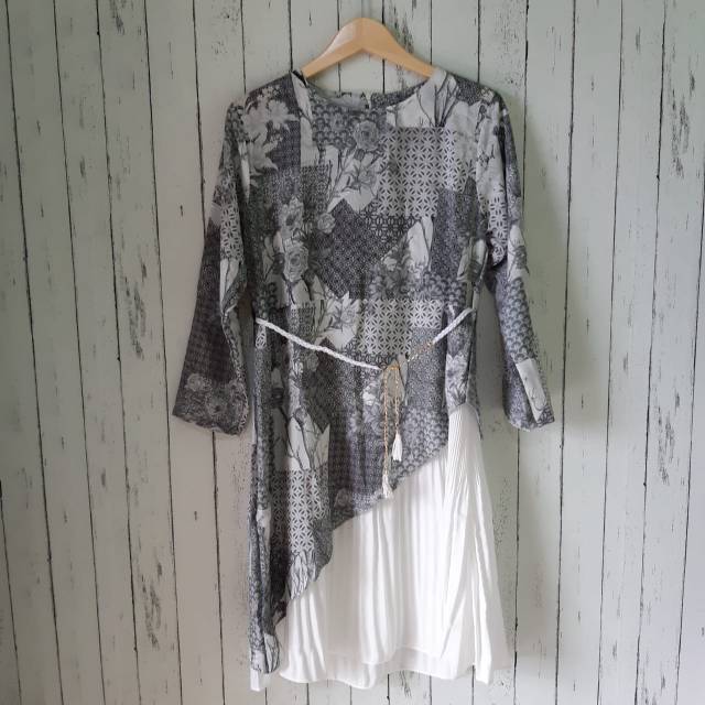 sale Dress Import. Dress Plisket . Tunik Plisket