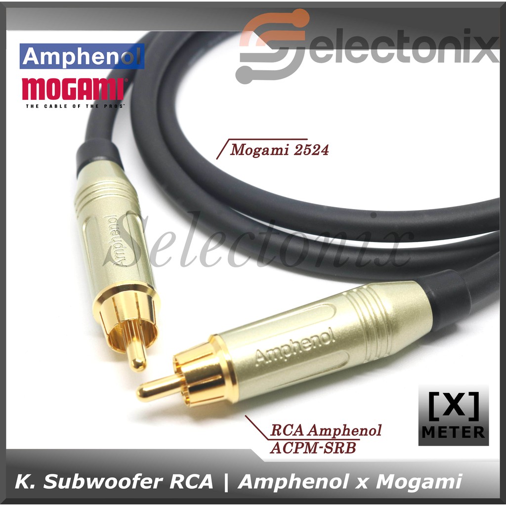 Kabel Subwoofer RCA | Amphenol x Mogami [Request]