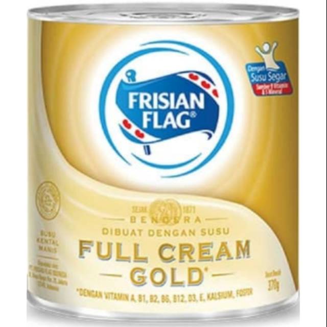 

Frisian Flag Full Cream Gold 370 gram /SKM GOLD