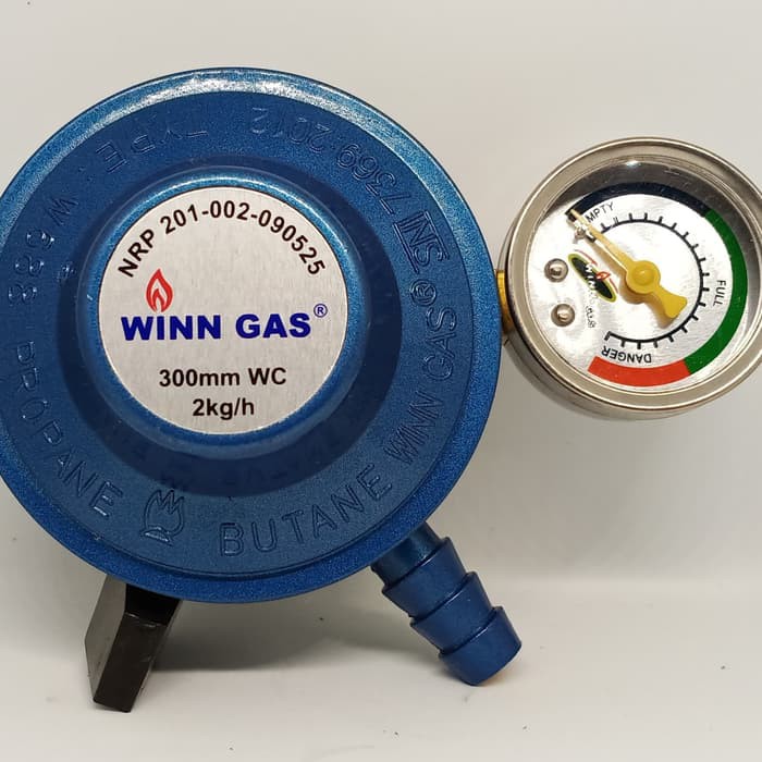 Regulator Gas Winn Gas W688M + Indikator Meter Meteran Win Gas Kompor