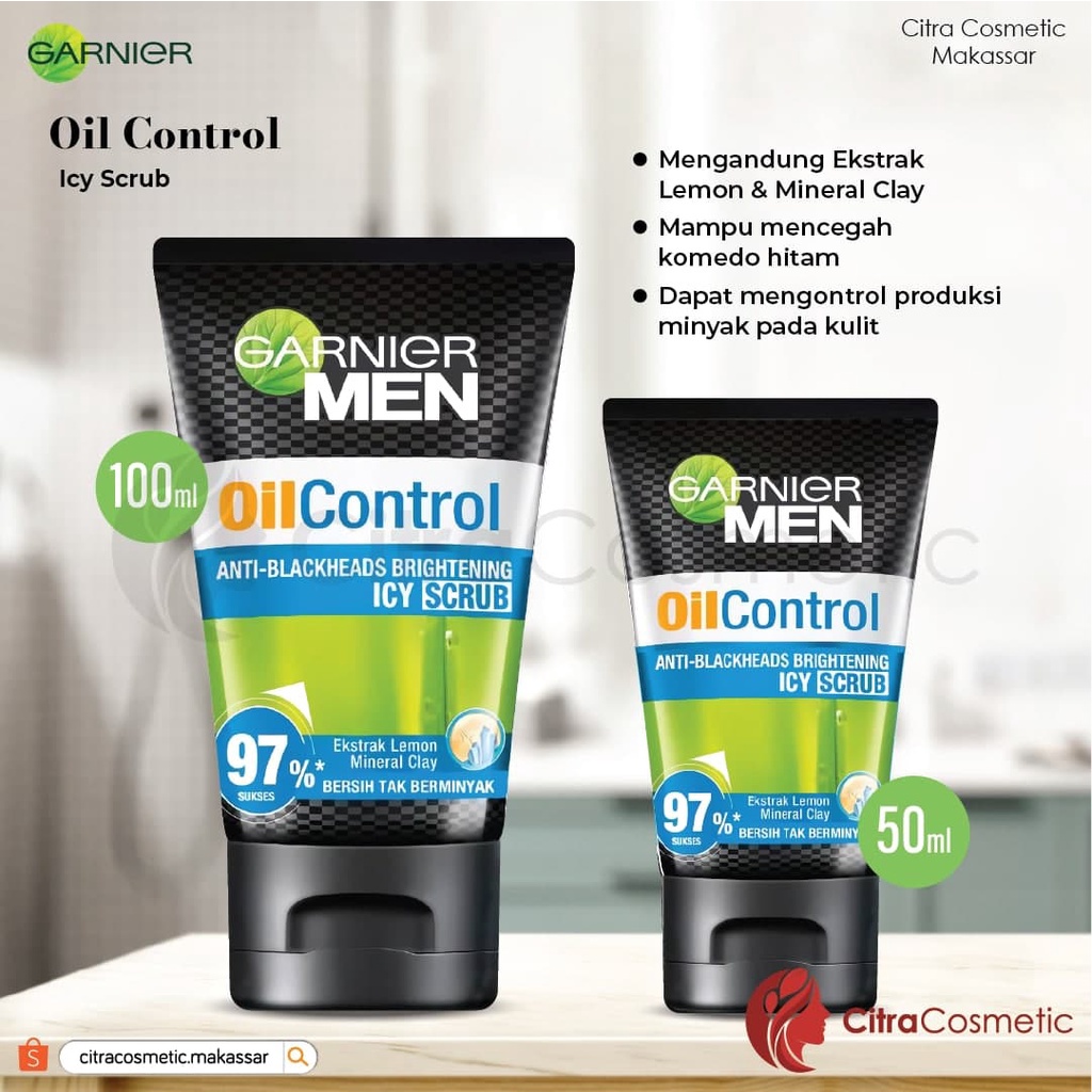 Garnier Men Turbo Light Series 100 | 50 | Oil Control | Icy Scrub | Matcha Foam | Cooling Foam | 3In1 Charcoal