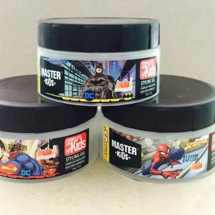 MEN SALE MASTER KIDS HAIR STYLING GEL 75GR POMADE ANAK | GEL RAMBUT ANAK | MINYAK RAMBUT ANAK