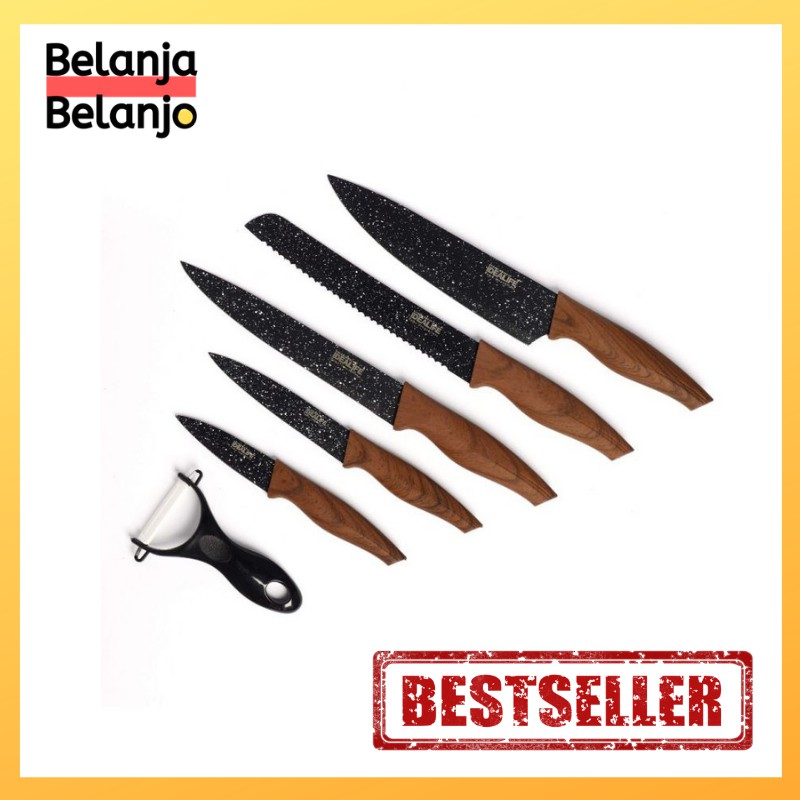 Pisau Dapur Idealife (1 set) / Set Pisau dapur Idealife