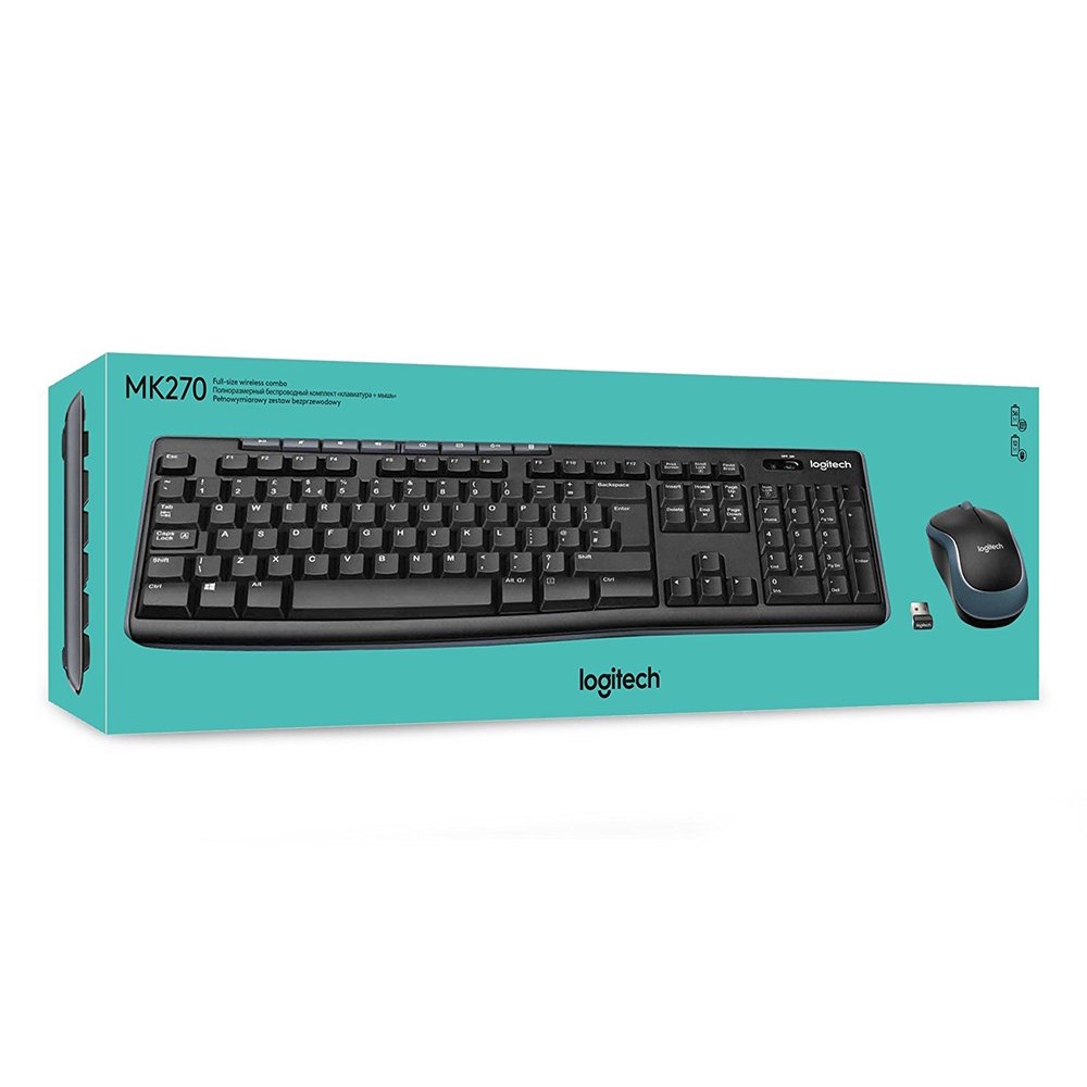 KEYBOARD WIRELES LOGITECH MK270R