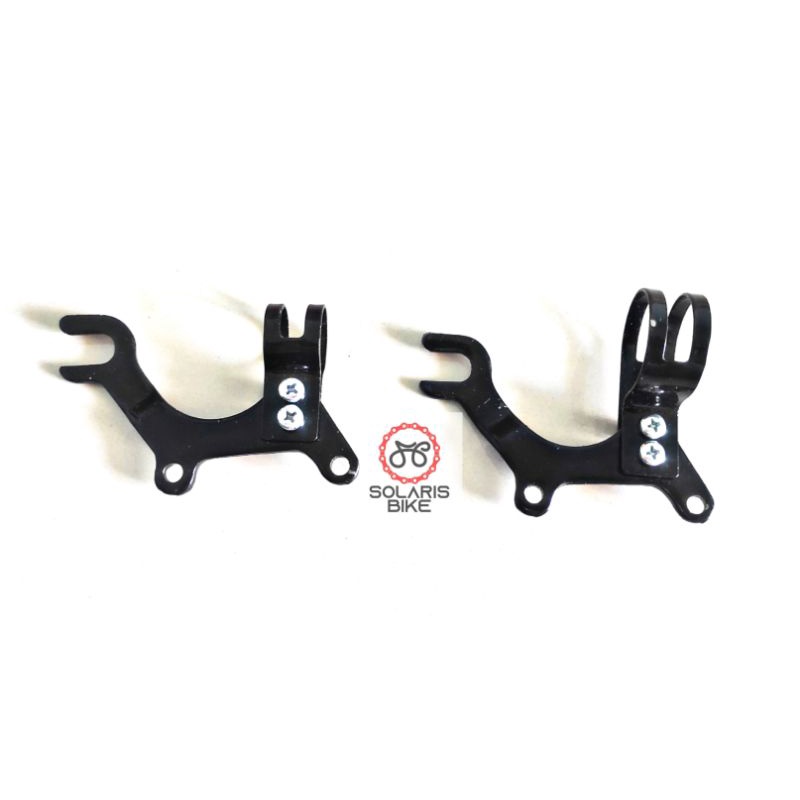 Adaptor Caliper Cakram Disc Brake Sepeda Federal Belakang dan Depan satu set