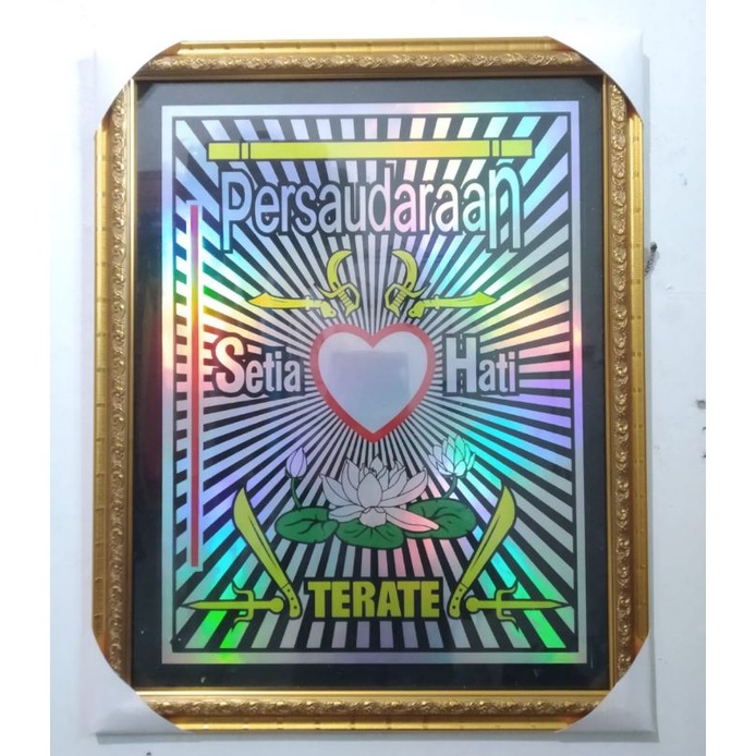 PIGURA PSHT HOLOGRAM UKURAN 12 R (BESAR)