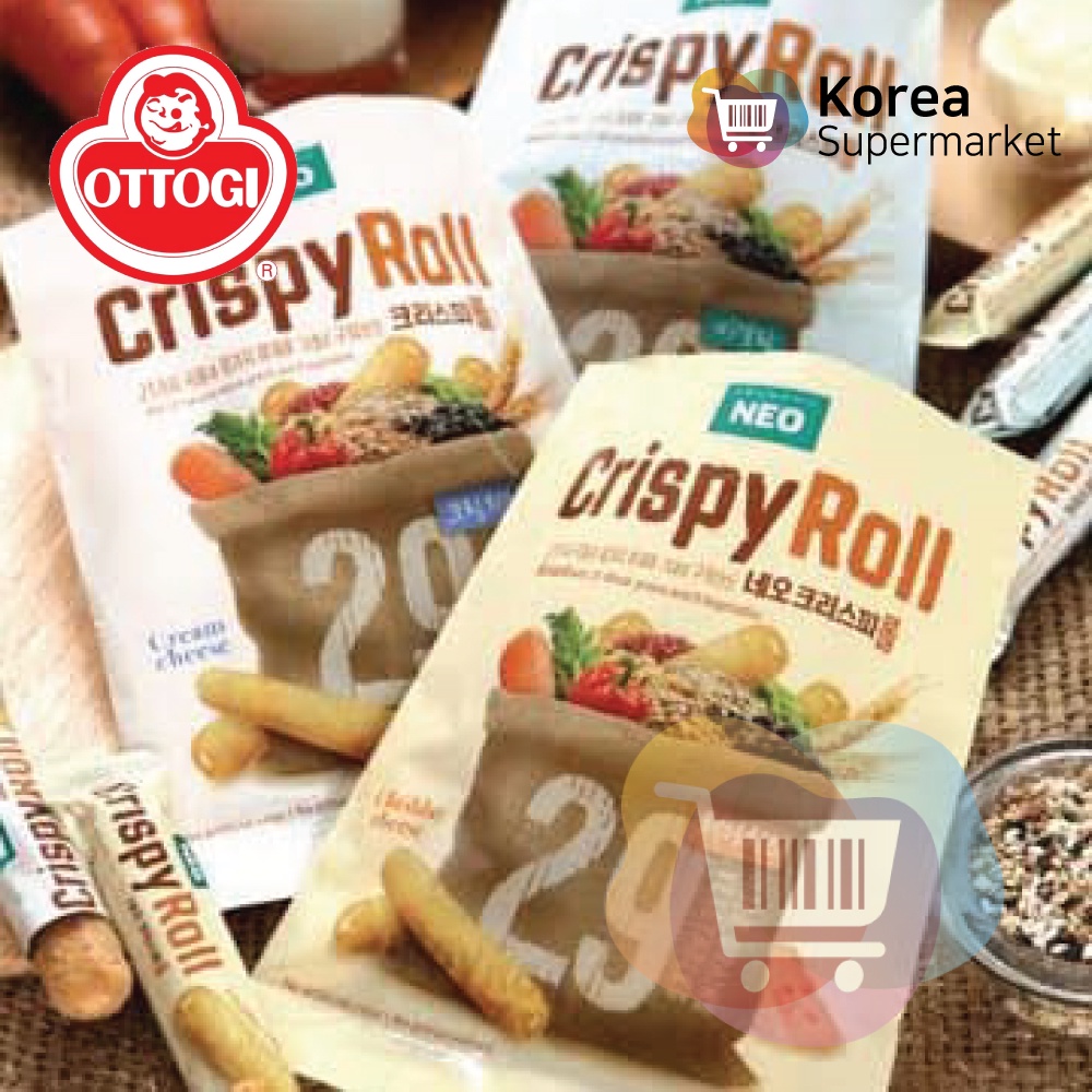 Neo Crispy Roll Cheddar Cheese 80gr - Korea Healthy Snack