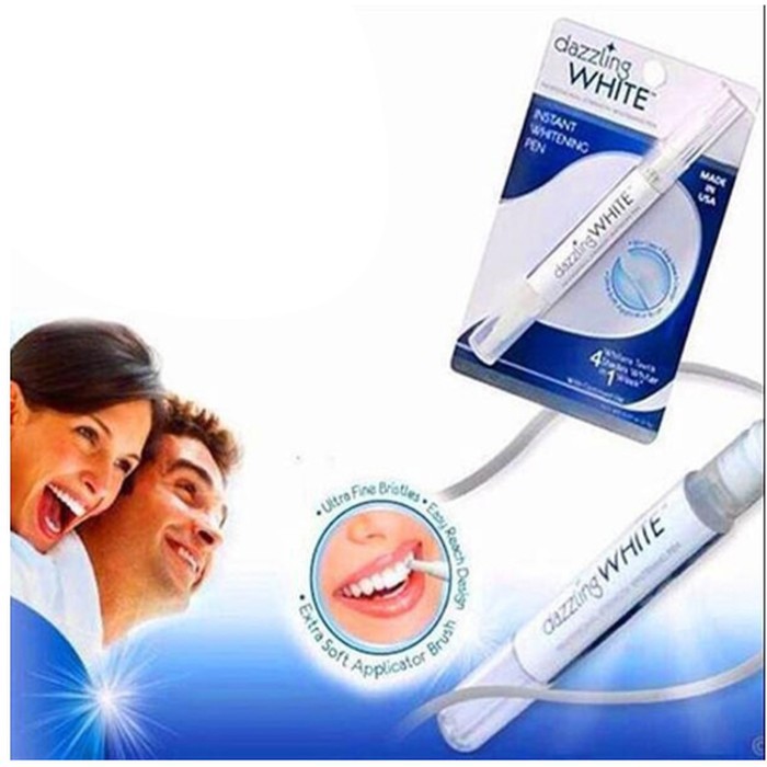 Pemutih Gigi Instant Teeth Whitening Gel Pen Dazzling White Murah Original