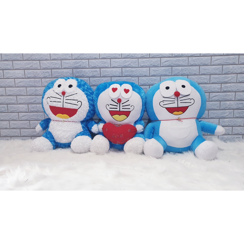 Boneka doraemon jumbo velboa / rasfur / snail mawar