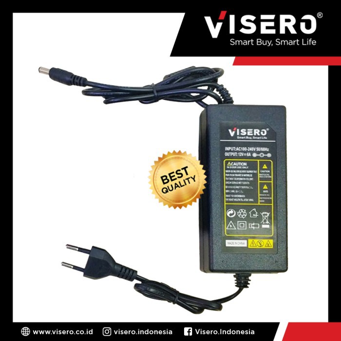 Adaptor 6A 12V Visero