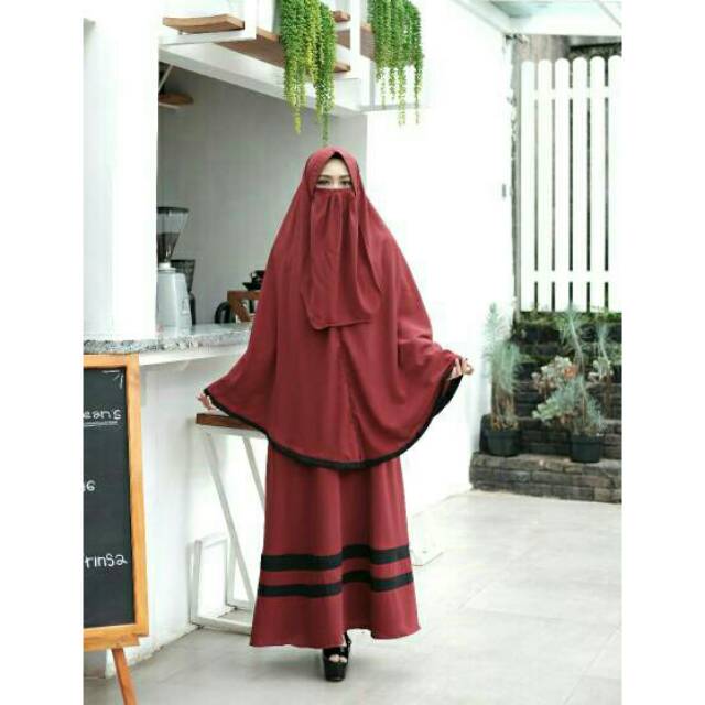 Gamis Syari Cadar Exclusive merek